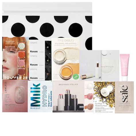 sephora 10 dollars sample bag.